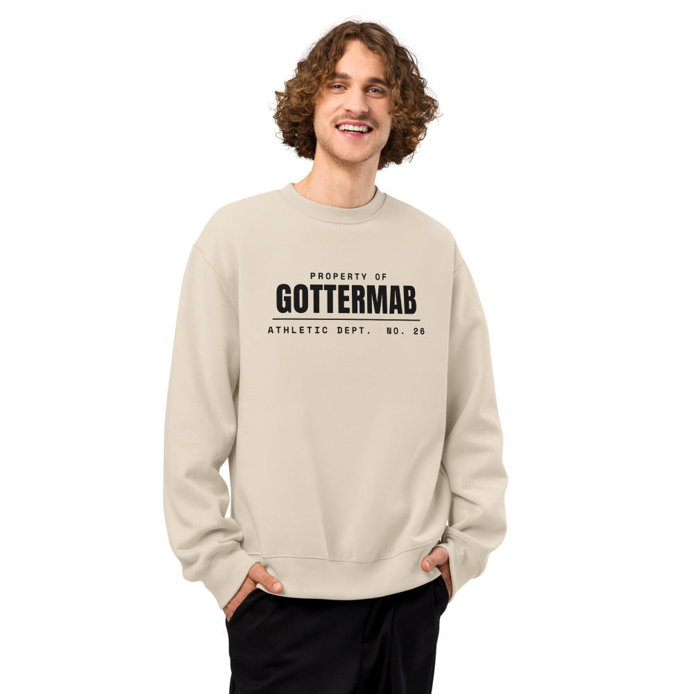 Athletic Dept. Heavyweight Crewneck in Dust
