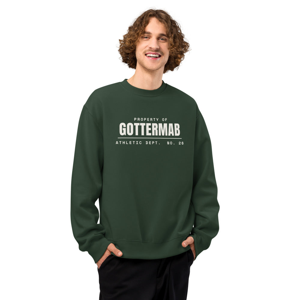 Athletic Dept. Heavyweight Crewneck in Forest