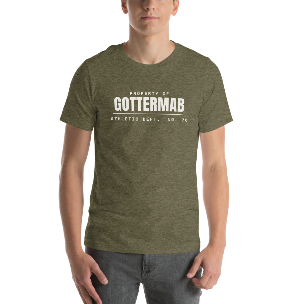 Athletic Dept. Tee in Heather Olive