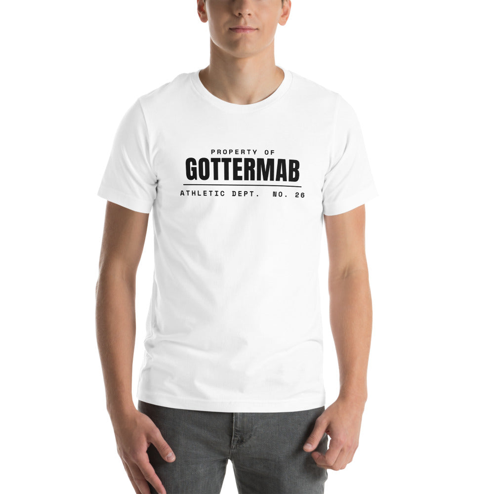 Athletic Dept. Tee in White
