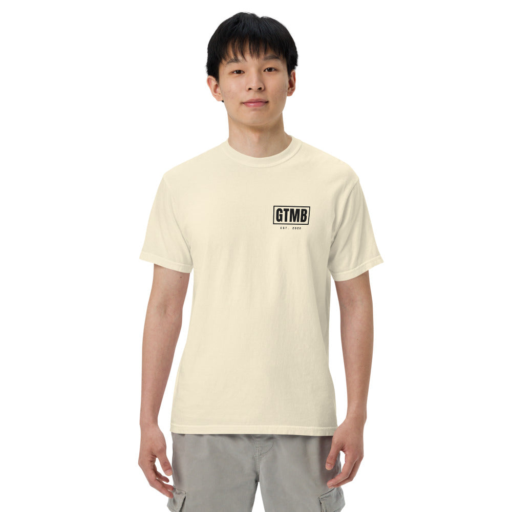 Stack Back Garment-Dyed Tee in Ivory
