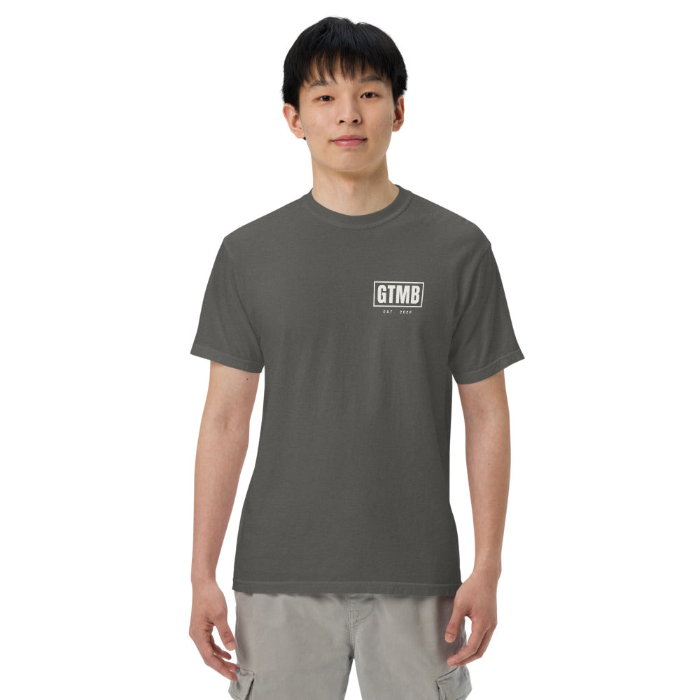 Stack Back Garment-Dyed Tee in Pepper