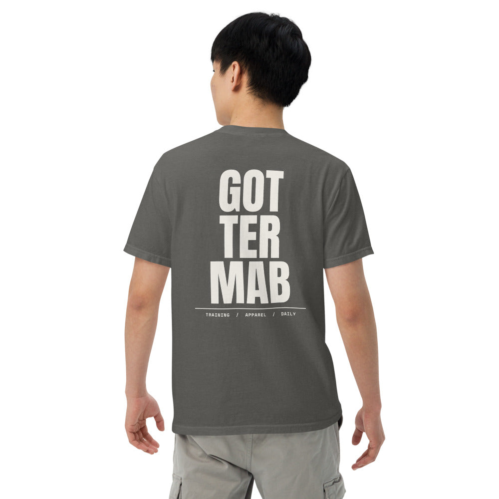 Stack Back Garment-Dyed Tee in Pepper