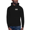 Stack Back Hoodie in Black