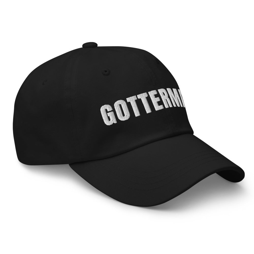 Wordmark Dad Hat in Black