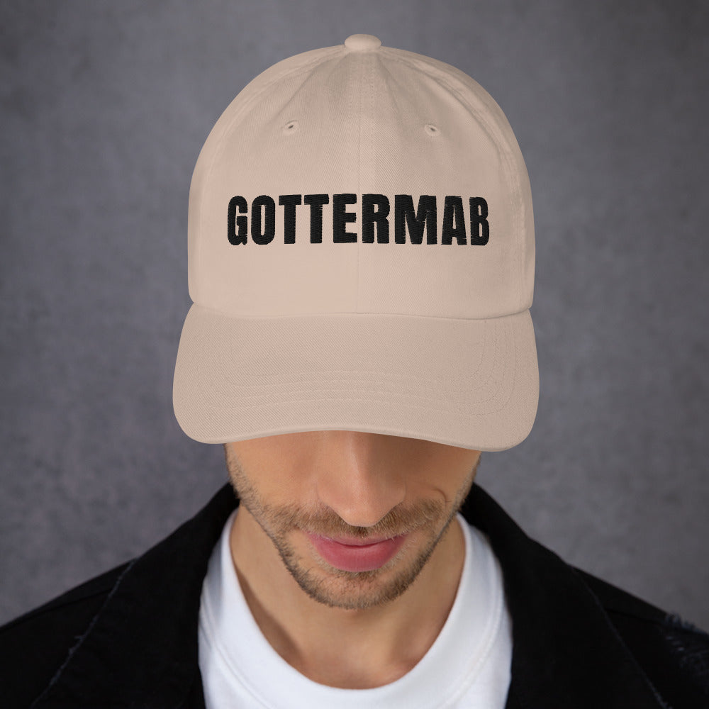 Wordmark Dad Hat in Stone