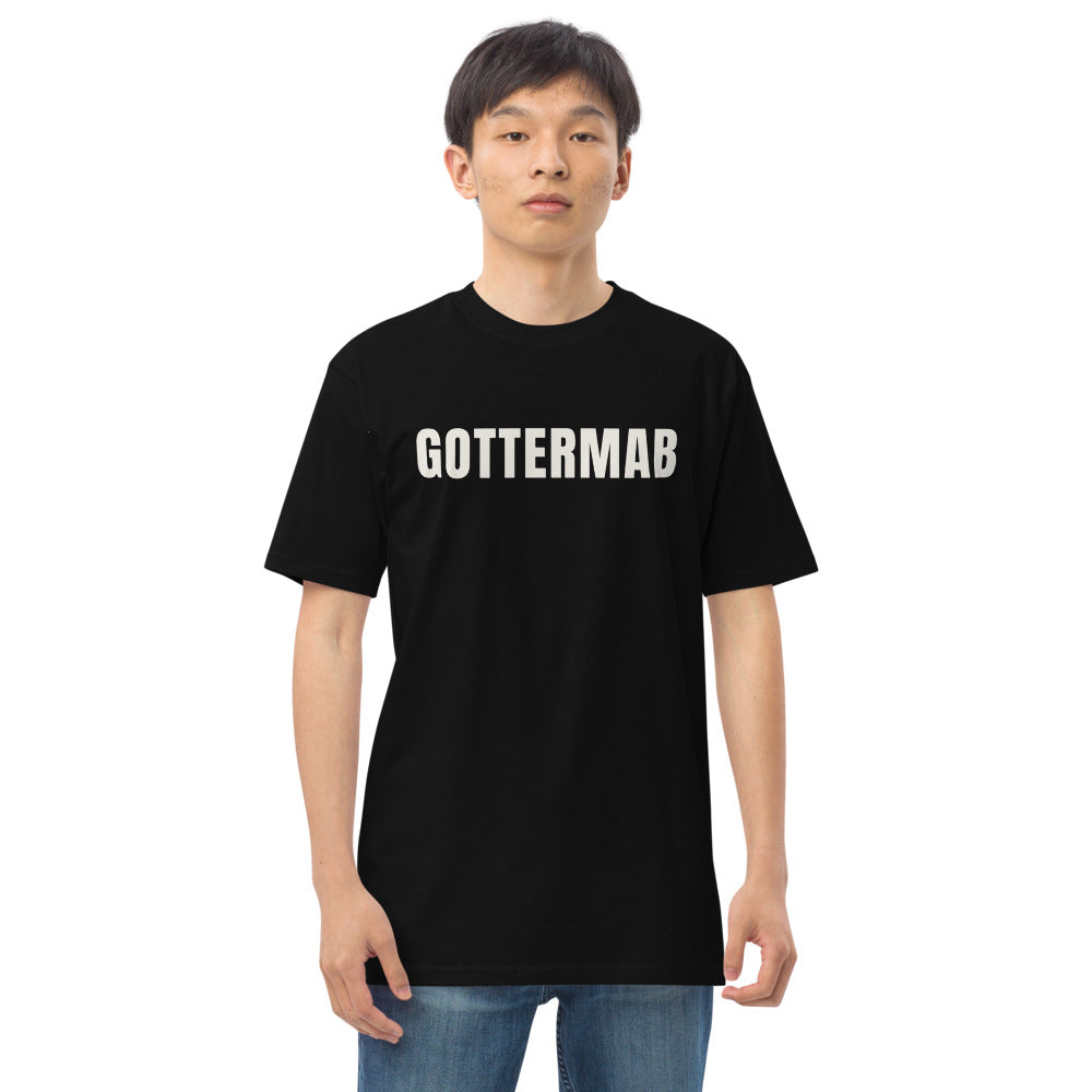 Wordmark Heavyweight Tee in Black