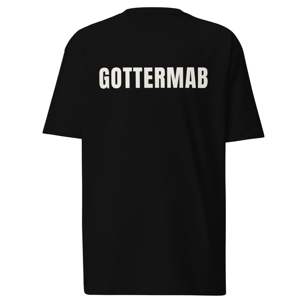 Wordmark Heavyweight Tee in Black