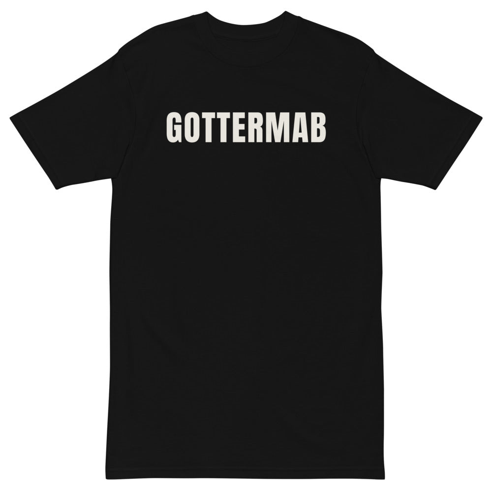 Wordmark Heavyweight Tee in Black