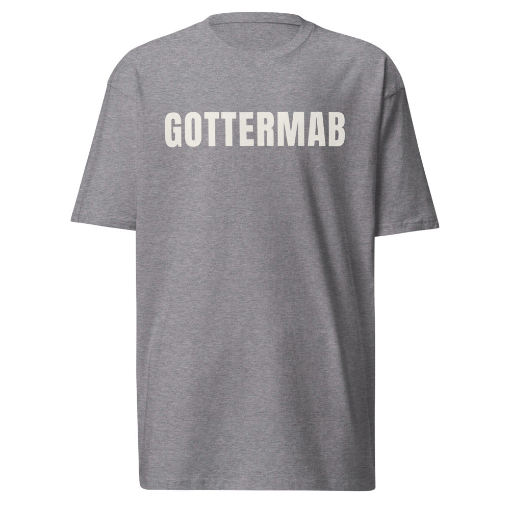 Wordmark Heavyweight Tee in Carbon Grey