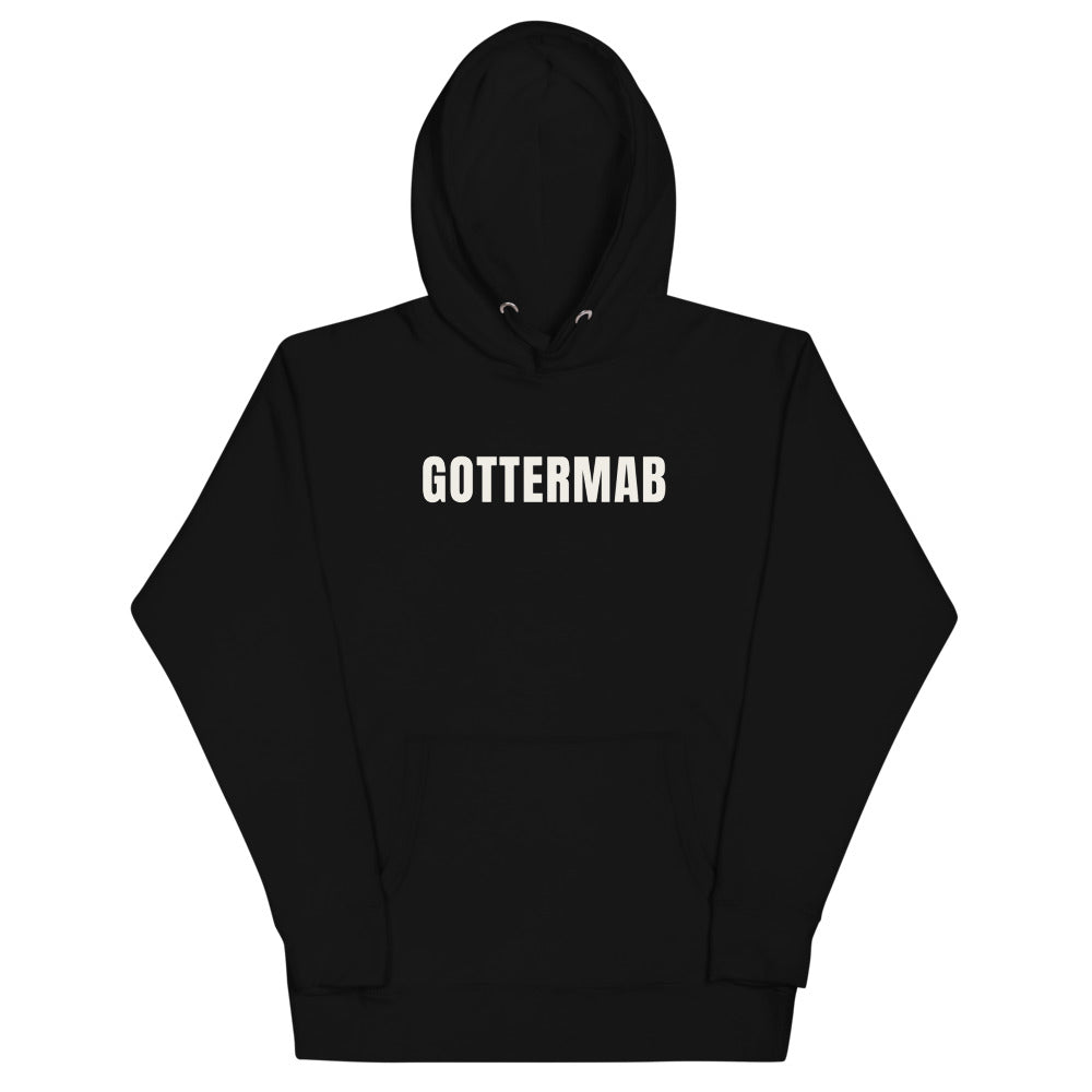 Wordmark Premium Hoodie in Black